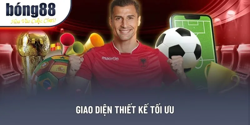 Giao diện thiết kế tối ưu